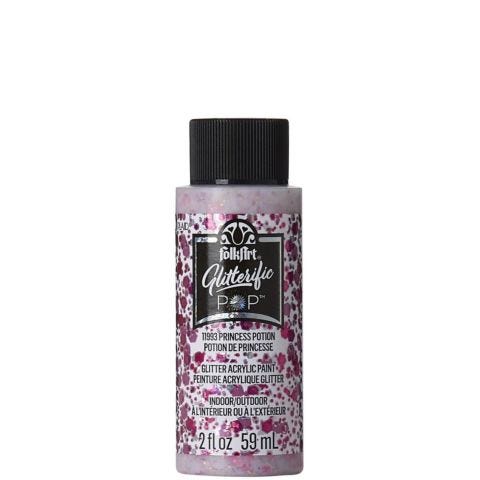 FolkArt ® Glitterific POP™ Acrylic Paint - Princess Potion, 2 oz. - 11993