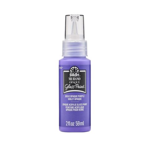 FolkArt ® Murano Glass Paint™ Opaque Purple, 2oz. - 36552
