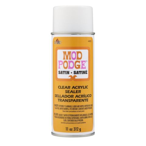 Mod Podge ® Clear Acrylic Sealer - Satin, 11 oz. - 44655