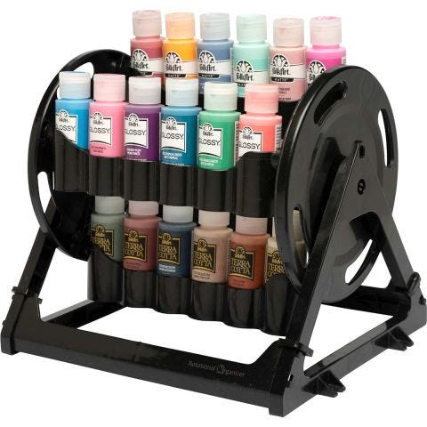 Plaid ® Rotational Organizer Paint Supply Storage Caddy - 31100