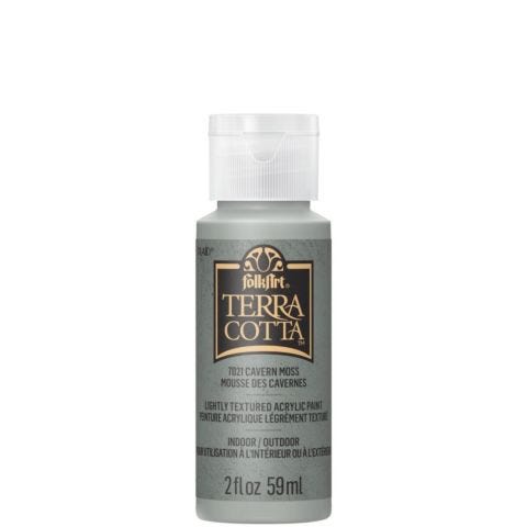 FolkArt ® Terra Cotta™ Acrylic Paint - Cavern Moss, 2 oz. - 7021