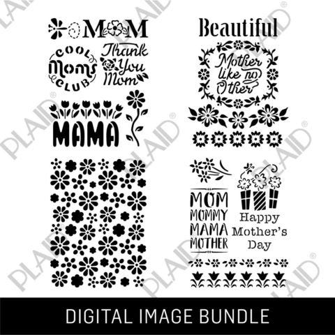 Mother's Day Digital Stencil Bundle