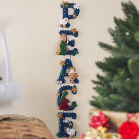 Peace - Bucilla Digital Wall Hanging Pattern