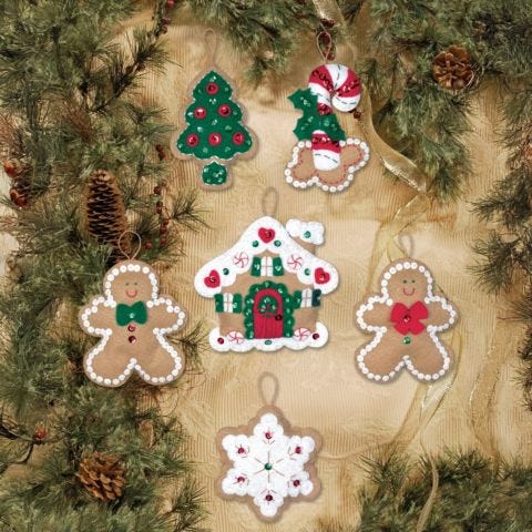 Gingerbread House - Bucilla Digital Ornament Patterns