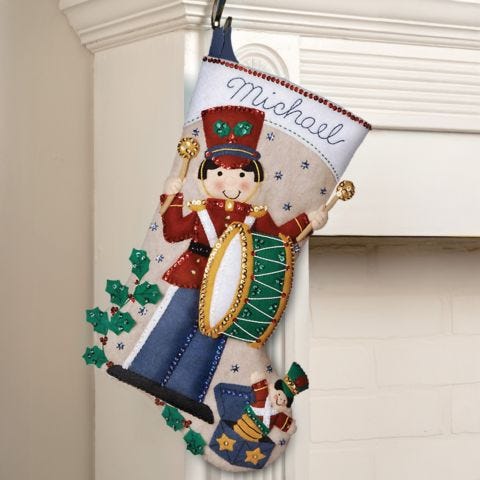 Toy Soldier - Bucilla Digital Stocking Pattern