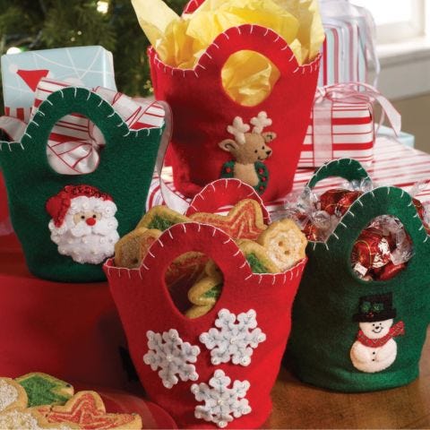 Holiday Treat Bags - Bucilla Digital Pattern