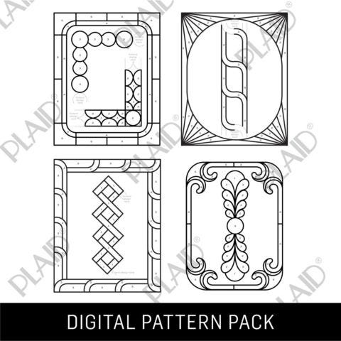 Frames Borders 2 - Gallery Glass Digital Pattern Pack