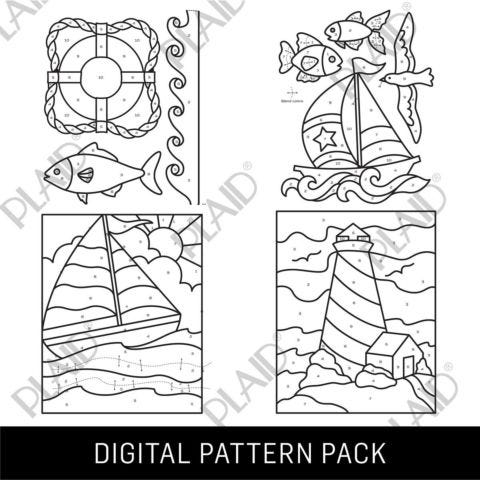 Nautical 2 - Gallery Glass Digital Pattern Pack